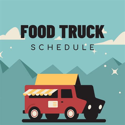 Calendar • Food Truck Schedule