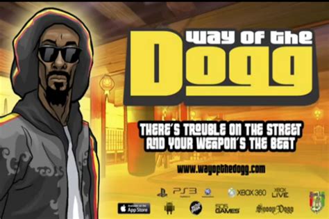 Snoop Dogg Kung-Fu Fighting in New "Way of the Dogg" Video Game - Probe ...