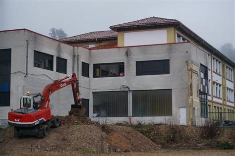 Comienzan Las Obras Del Ies Rey Pelayo De Cangas De On S Tras Nueve