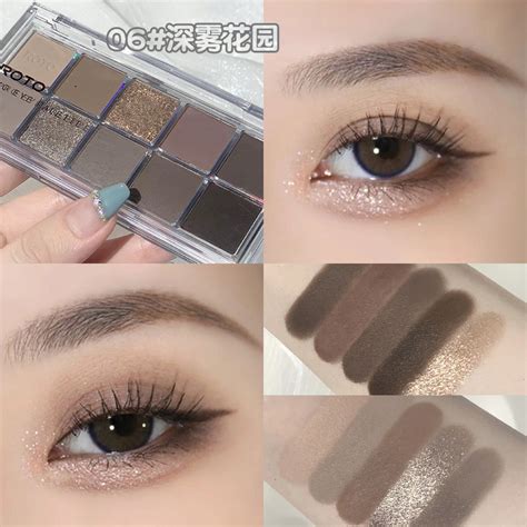 ROTO Color Eyeshadow Palette Super Flash Stage Makeup Matte Waterproof Daily Nude Makeup