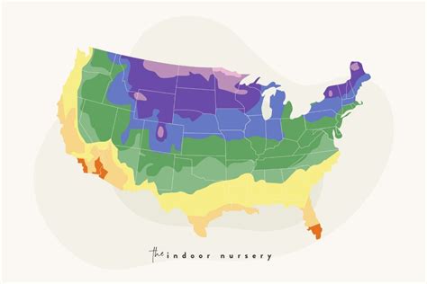 Plant Hardiness Zones For Indoor Plants With Map