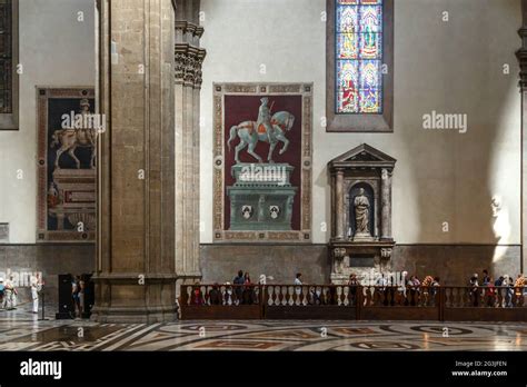 Interior Florence Duomo Stock Photo - Alamy