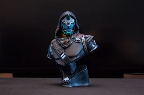 3D printed Cayde 6 Bust (Pre-supported)・Cults