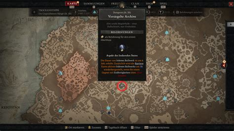 Versiegelte Archive Eingang und Dungeon Guide für Diablo 4 4Fansites