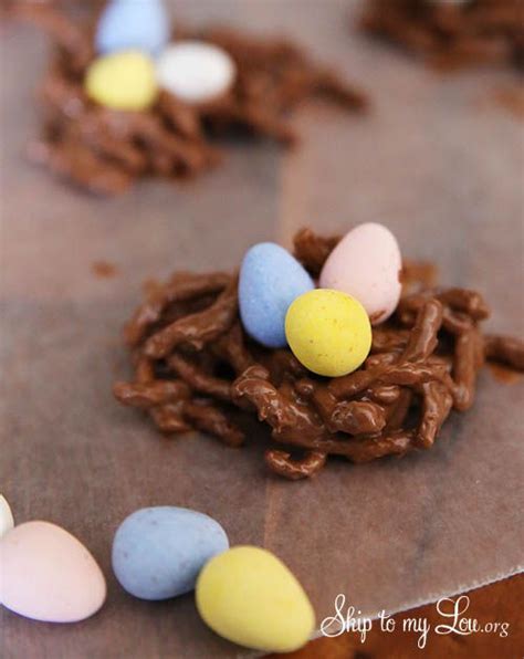 Chocolate Peanut Butter Bird Nest Cookies Recipe Recipe Chocolate