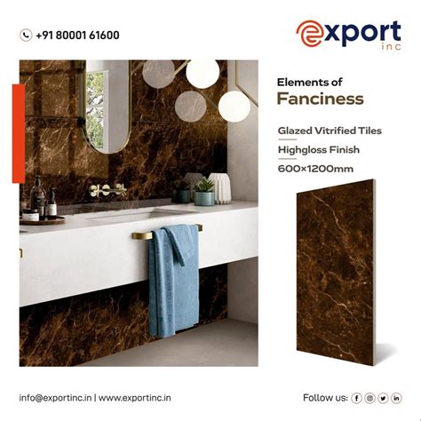 Export Inc Digital Porcelain Ceramic Tile Thickness 8 10 Mm Size