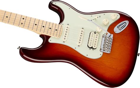 Fender Deluxe Stratocaster Hss Maple Fingerboard Tobacco Sunburst