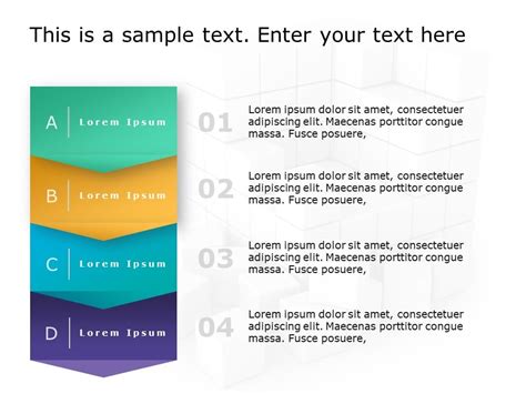 4 Steps Process Flow 02 Powerpoint Template Labb By Ag