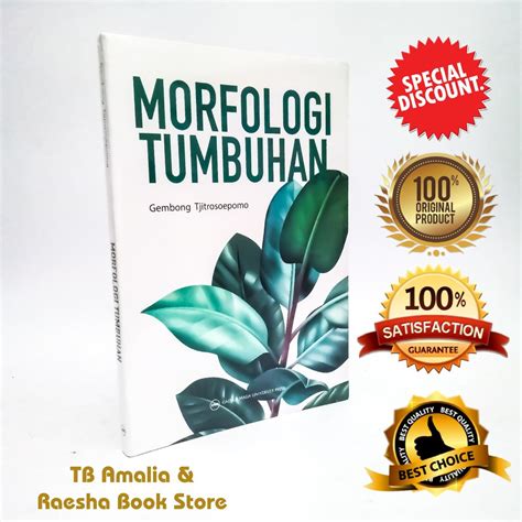 Jual Buku Morfologi Tumbuhan Gembong Tjitrosoepomo Shopee Indonesia