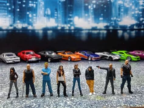 Custom Hot Wheels Rápido Y Furioso Set Figuras Escala MercadoLibre