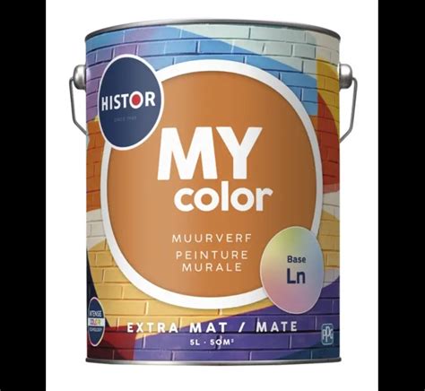 Histor My Color Muurverf Extra Mat Bestellen Decoprof Nl