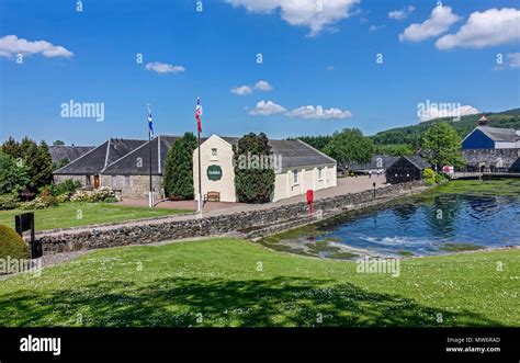 Public Entrance To Glenfiddich Whisky Distillery In Dufftown Speyside