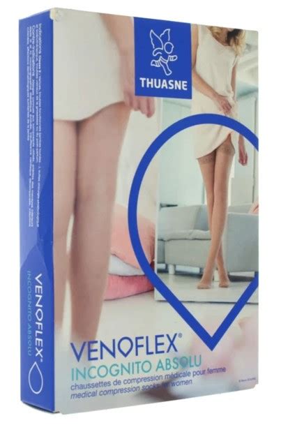 Chaussettes De Contention Femme Thuasne Venoflex Incognito Absolu