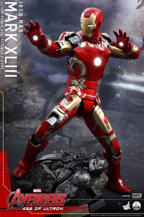 Hot Toys Iron Man Mark 43 1 4 Scale Figure Up For Order Marvel Toy News