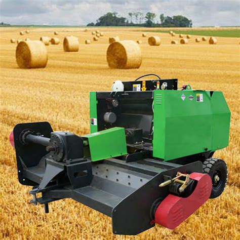 Tractor Driven Small Alfalfa Round Hay Baler With Ce China Hay Baler