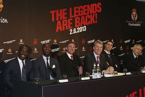 Manchester United Legends vs Real Madrid Legends - The Red Heart event