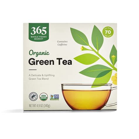 Amazon 365 By Whole Foods Market Tea Green Organic 70 Count