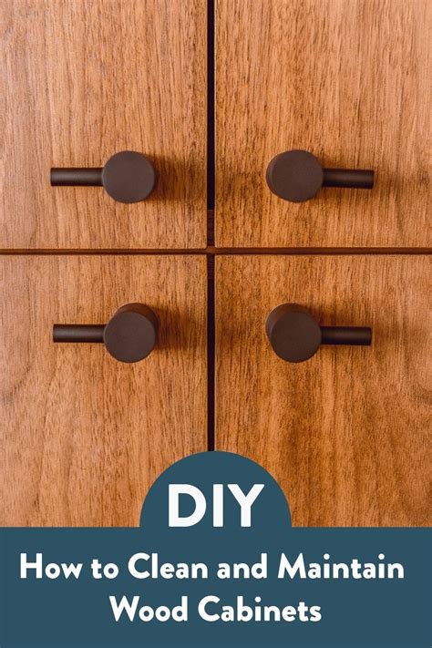 How to Clean and Maintain Wood Cabinets: A Step-by-Step Guide - Curbly