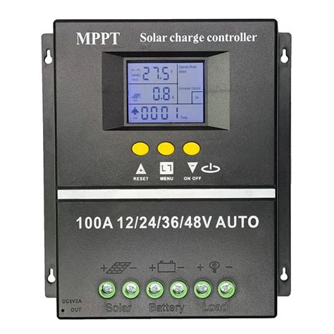 Contr Leur De Charge Mppt Pour Panneaux Solaires V V V V A