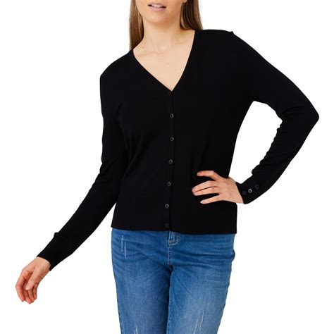 Brilliant Basics Women S Fitted Cardigan Black Big W