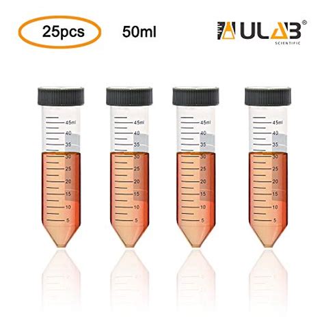 Ulab Autoclavable Polypropylene Centrifuge Tubes Falcon Tubes Vol