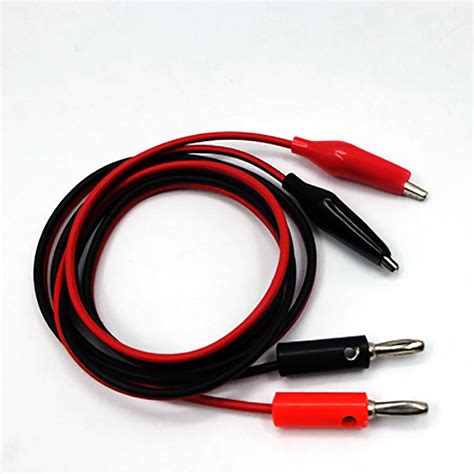 Power Supply Lead Cable Banana Plug To Alligator Clip VHB AC