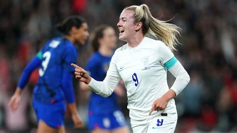 England Women 2-1 USA Women: Lauren Hemp and Georgia Stanway help ...