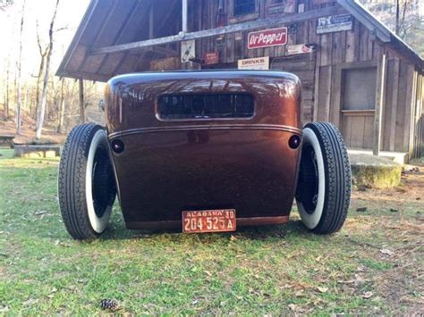 1930 Model A Ford Street Rat Hot Rod Sedan Chopped For Sale