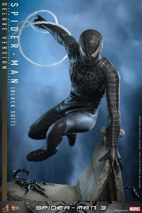 Hot Toys Unveils Amazing Spider Man Black Suit Figure