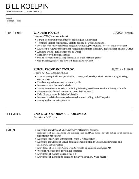 Associates Degree Template