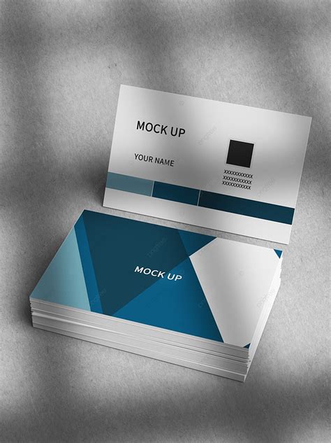 Original 3d Business Card Prototype Template Download On Pngtree
