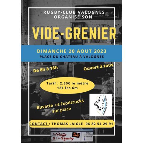 Vide Grenier Du Rugby Club De Valognes