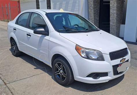 Chevrolet Aveo Paq M Usado 2015 Color Blanco Precio 125 000