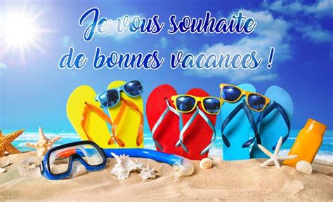 Une Jolie Carte Virtuelle Bonne Vacances Images Bonnes Vacances