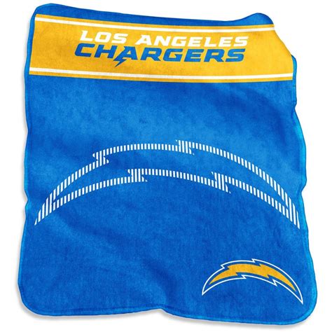 Officially Licensed Nfl Chargers 60 X 80 Xl Plush Throw Blanket