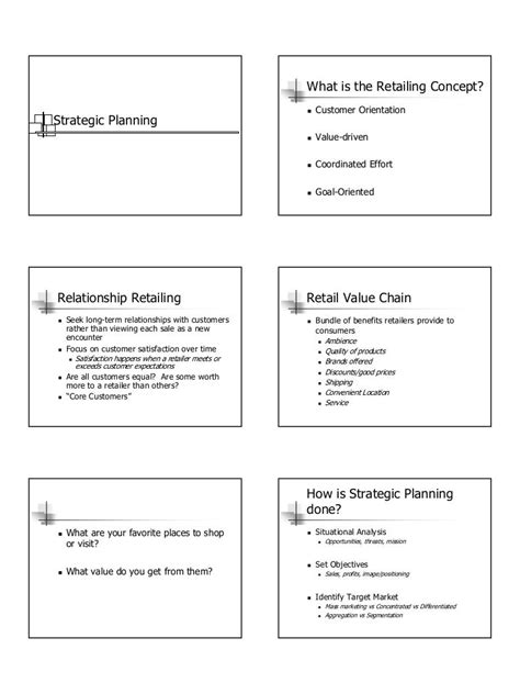 Retail Strategic Planning 3