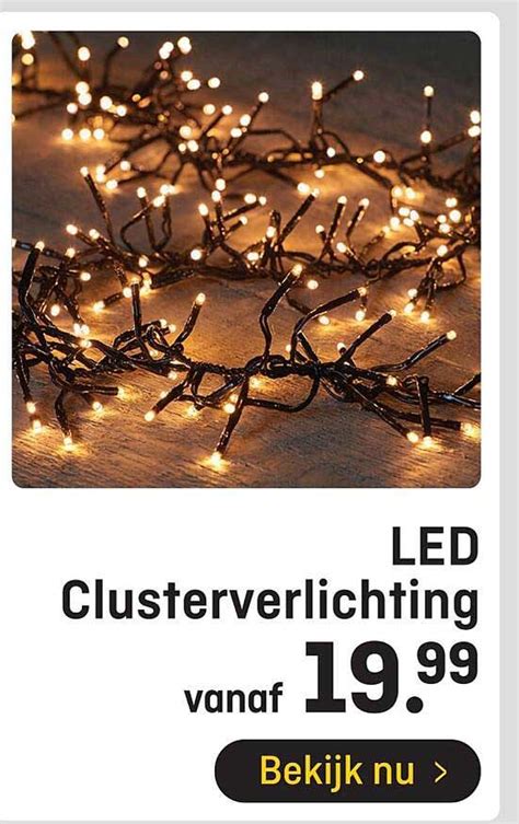 Led Clusterverlichting Aanbieding Bij Hubo Folders Nl