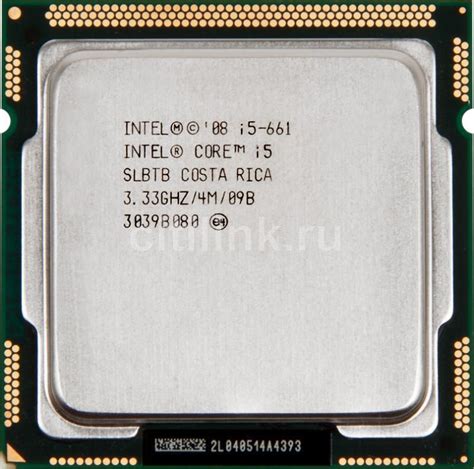 Характеристики Процессор Intel Core i5 661, LGA 1156, OEM [cpu intel ...