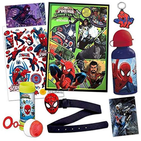 Marvel Spiderman Superhero Childrens T Pack Contains Stickers