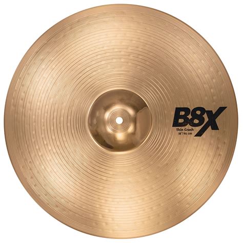 Sabian B X Thin Crash Crash Cymbal