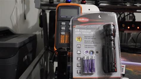 Dollarama Voltax Led Flashlights Review Youtube