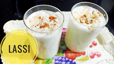 Lassi Recipe Refreshing Summer Drink Dahi Lassisweet Yogurt Drink