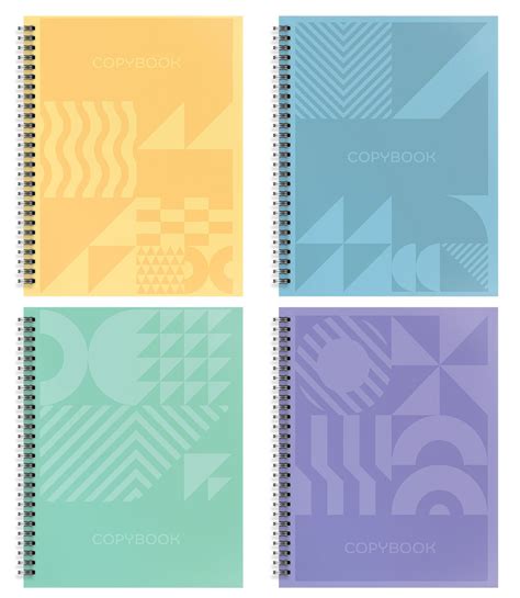 Тетрадь 48 л. А5+ клетка, на гребне, офсет Schoolformat АБСТРАКТНОЕ ...
