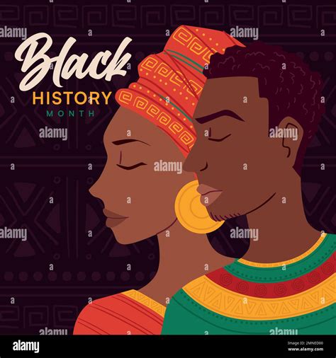 Black history month colored poster Vector Stock Vector Image & Art - Alamy