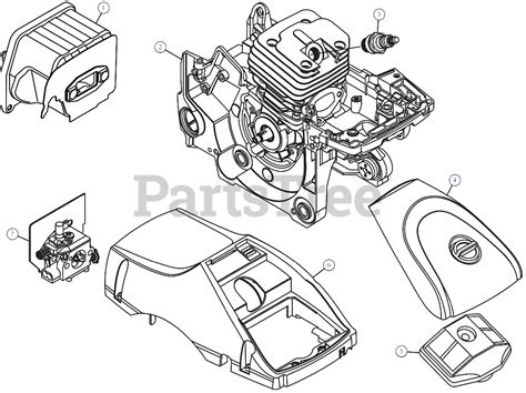 Craftsman Cmxgsamy462s 41ay462s793 Craftsman Chainsaw Engine