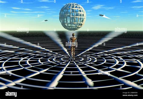 Dyson Sphere Construction Stock Photo - Alamy