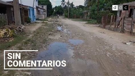 Baches charcos y fango calles de Camagüey DIARIO DE CUBA