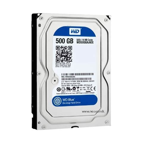 WESTERN DIGITAL BLUE 500GB DESKTOP SATA HARD DISK (Refurbished ...