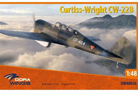 148 Dora Wings Curtiss Wright Cw22 Advanced Trainer Aircraft