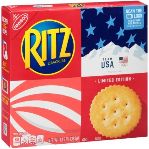 Ritz Limited Edition Team Usa Crackers 13 7 Oz Kroger